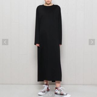 ビューティアンドユースユナイテッドアローズ(BEAUTY&YOUTH UNITED ARROWS)のぴろこ様 新品 H BEAUTY&YOUTH BACKSLIT ONEPIECE(ロングワンピース/マキシワンピース)