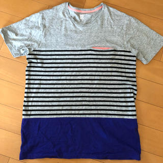 グラニフ(Design Tshirts Store graniph)のgraniph Lサイズ ボーダー(Tシャツ/カットソー(半袖/袖なし))