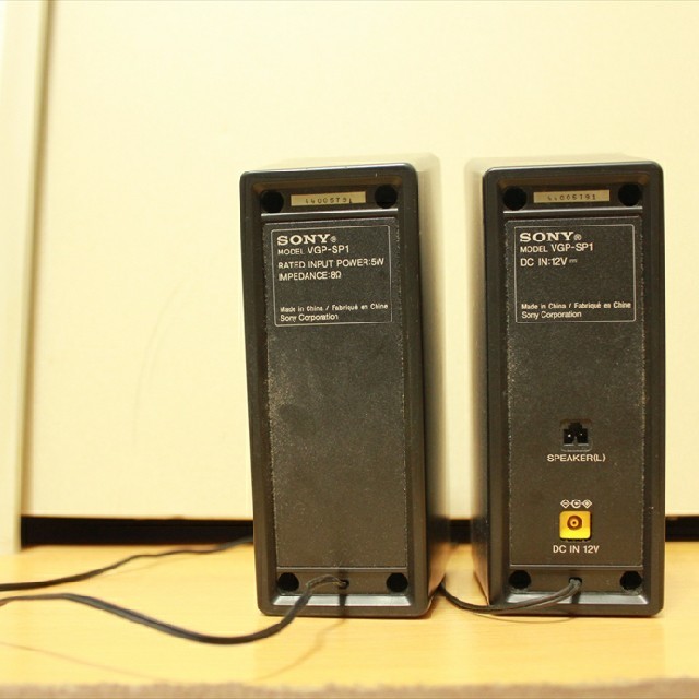 SONY - SONY PCスピーカー VGP-SP1の通販 by ねこねこ's shop｜ソニーならラクマ
