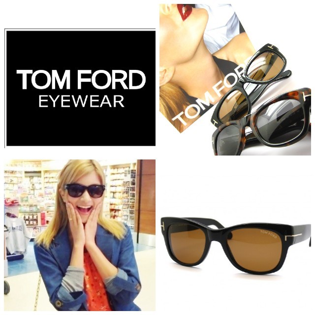 サングラス/メガネ【美品/半額以下/ローラ愛用】TOM FORD CaryサングラスTF58