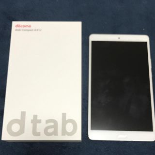 エヌティティドコモ(NTTdocomo)のドコモ d tab d-01J simフリー化済です(タブレット)