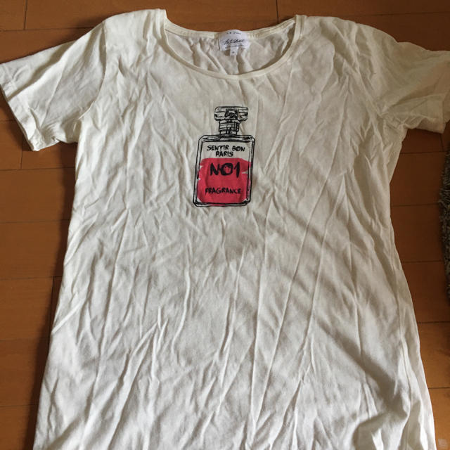 31 Sons de mode(トランテアンソンドゥモード)の半袖白ティシャツ レディースのトップス(Tシャツ(半袖/袖なし))の商品写真