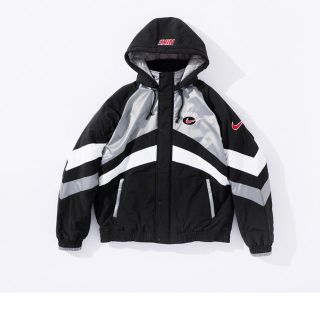 シュプリーム(Supreme)のNike Hooded Sport Jacket シルバー(ナイロンジャケット)