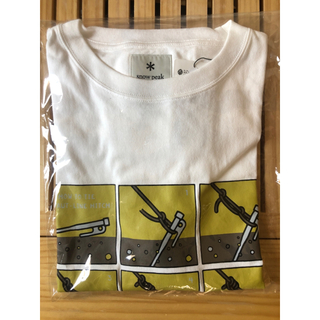 スノーピーク(Snow Peak)のスノーピーク ドアーズ コラボシャツ Ｌ ホワイト(Tシャツ/カットソー(半袖/袖なし))