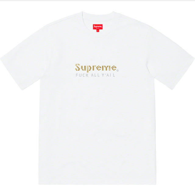 Supreme  Gold Bars Tee