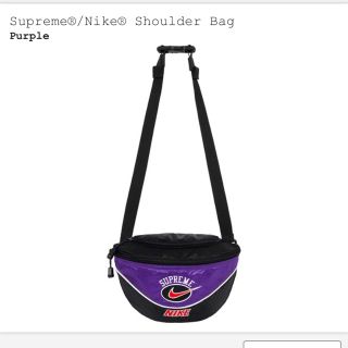 シュプリーム(Supreme)の新品 紫 supreme nike Shoulder bag(ショルダーバッグ)