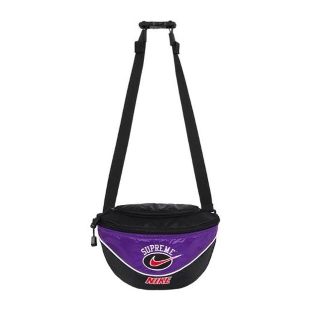 Supreme NIKE Shoulder Bag 紫Supremeオンライン状態