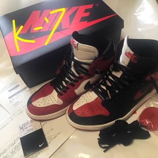 ナイキ(NIKE)のnike air jordan 1 homage to home nike sb(スニーカー)