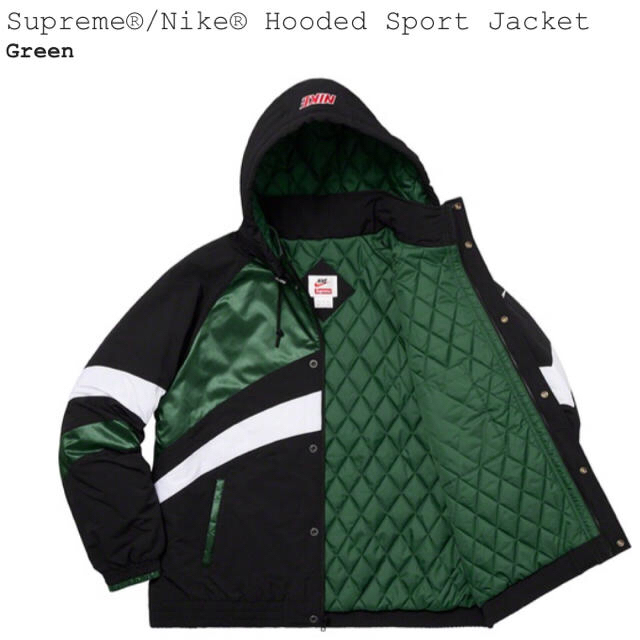 人気 Supreme - Supreme/NIKE Hooded Sports Jacketの通販 by まみむめも's shop｜シュプリームならラクマ 超歓迎在庫
