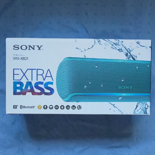 SONY(ソニー)の新品未開封 SONY SRS-XB21 Bluetooth スピーカー スマホ/家電/カメラのオーディオ機器(ポータブルプレーヤー)の商品写真