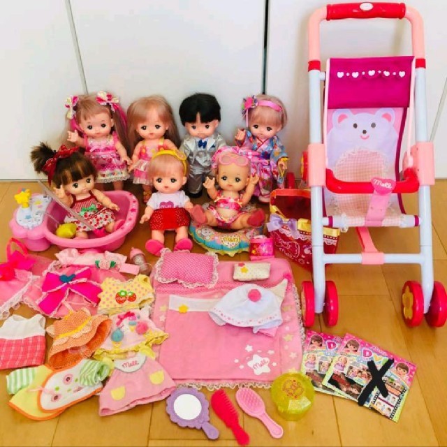 【まるこ様専用】メルちゃん セット☆ キッズ/ベビー/マタニティのおもちゃ(ぬいぐるみ/人形)の商品写真