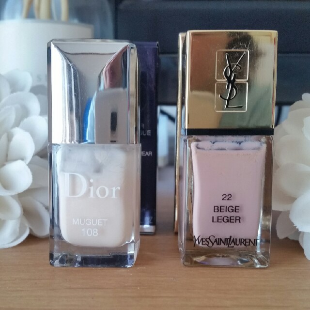 Dior(ディオール)の❇👧💅Dior & ｲｳﾞｻﾝﾛｰﾗﾝ  ﾏﾆｷｭｱ２点ｾｯﾄ👧💅❇ コスメ/美容のネイル(マニキュア)の商品写真