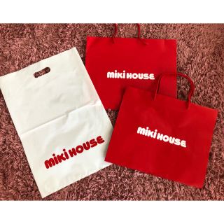 ミキハウス(mikihouse)の【美品】ミキハウス紙袋(ショップ袋)