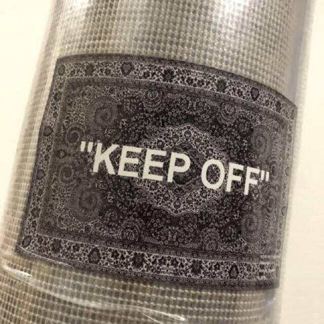 OFF-WHITE - イケア IKEA keepoff ラグ ヴァージル アブロー オフホワイト 当選の通販 by ONEGRAM｜オフ