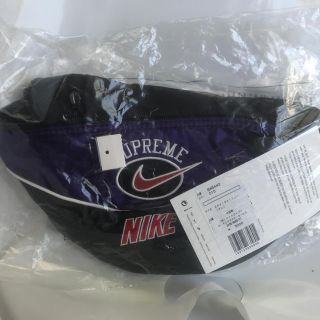 シュプリーム(Supreme)の※送料込 supreme nike shoulder bag purple(ショルダーバッグ)