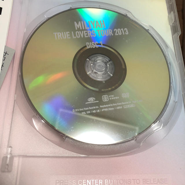 KAWI JAMELE(カウイジャミール)の加藤ミリヤ TRUE LOVERS DVD エンタメ/ホビーのDVD/ブルーレイ(ミュージック)の商品写真