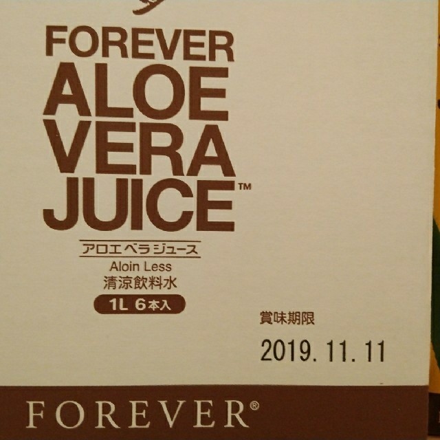 foreverアロエベラジュース1L×6本セット