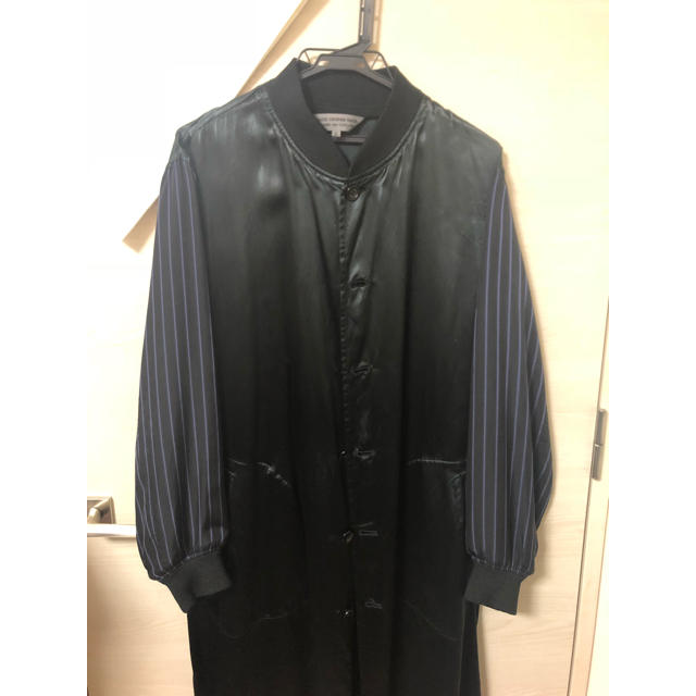 BLACK COMME des GARCONS(ブラックコムデギャルソン)の【あき様専用】COMME des GARÇONSスタッフコート レディースのジャケット/アウター(ロングコート)の商品写真