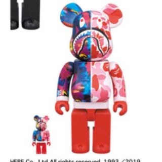 アベイシングエイプ(A BATHING APE)のBE@RBRICK BAPE(R) × M / 100％ & 400％  (ストール/パシュミナ)