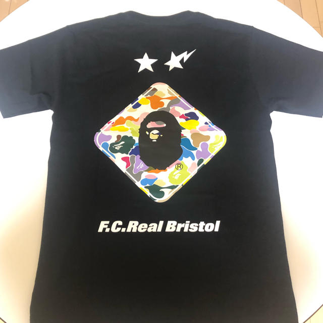 F.C.R.B.(エフシーアールビー)の【BAPE x FCRB BACK EMBLEM TEE Sサイズ】  メンズのトップス(Tシャツ/カットソー(半袖/袖なし))の商品写真