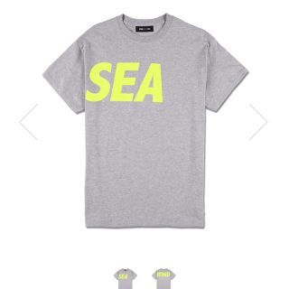 ロンハーマン(Ron Herman)のwind and sea tee Tシャツ グレー M(Tシャツ/カットソー(半袖/袖なし))