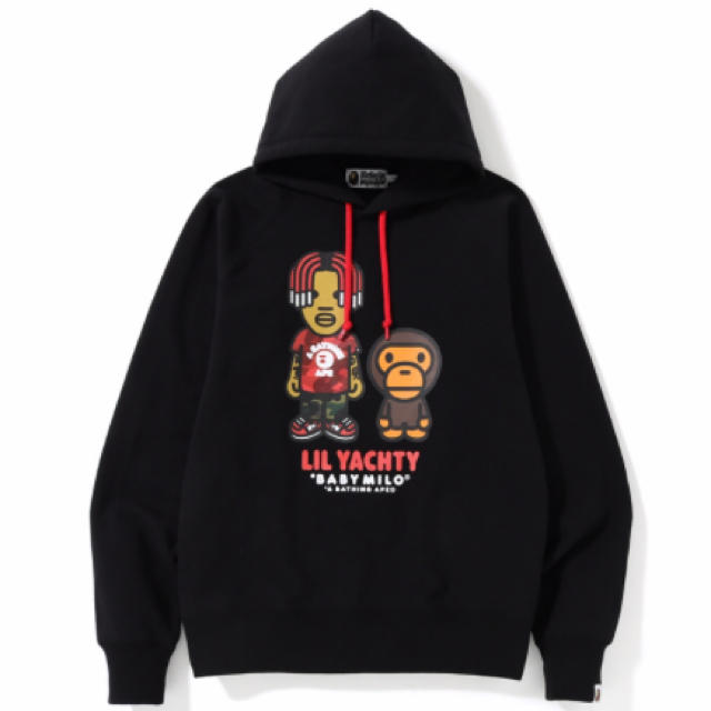 A BATHING APE(アベイシングエイプ)のBABY MILO® X LIL YACHTY PULLOVER HOODIE メンズのトップス(パーカー)の商品写真