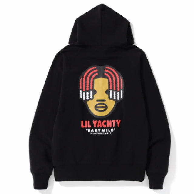 A BATHING APE(アベイシングエイプ)のBABY MILO® X LIL YACHTY PULLOVER HOODIE メンズのトップス(パーカー)の商品写真