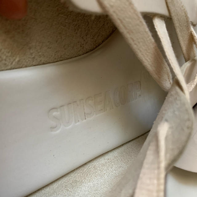 SUNSEA(サンシー)のSUNSEA レースアップ レザーサンダル レディースの靴/シューズ(サンダル)の商品写真