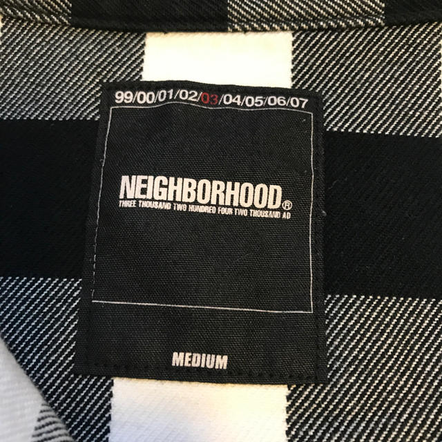 NEIGHBORHOOD(ネイバーフッド)のネイバー ブロックチェック半袖シャツ サイズM メンズのトップス(Tシャツ/カットソー(半袖/袖なし))の商品写真