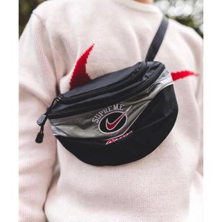 Supreme Nike Shoulder Bag 19ss Silver