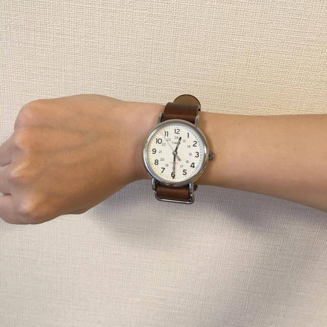 TIMEX(タイメックス)のタイメックス ウィークエンダー40 キャメル メンズの時計(腕時計(アナログ))の商品写真