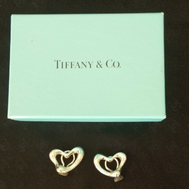 Tiffany & Co.(ティファニー)のティファニー★シルバーオープンハートイヤリング レディースのアクセサリー(イヤリング)の商品写真