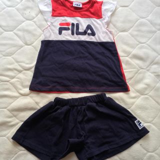 フィラ(FILA)のままたむ様 FILA 女の子 セットアップ(Tシャツ/カットソー)