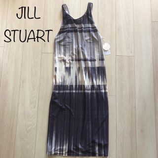 ジルスチュアート(JILLSTUART)の新品 ジルスチュアート 水陸両用 水着 ロング ワンピース ビーチドレス BK(水着)