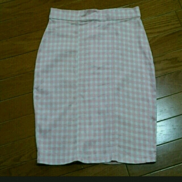 GRL(グレイル)の藤井リナギンガムチェックペンシルスカート レディースのスカート(ひざ丈スカート)の商品写真