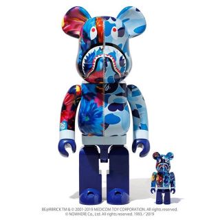 アベイシングエイプ(A BATHING APE)のBE@RBRICK BAPE × M / mika ninagawa (その他)