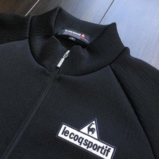 ルコックスポルティフ(le coq sportif)のlecoqsportif 加圧ジャージ 黒 メンズ(トレーニング用品)