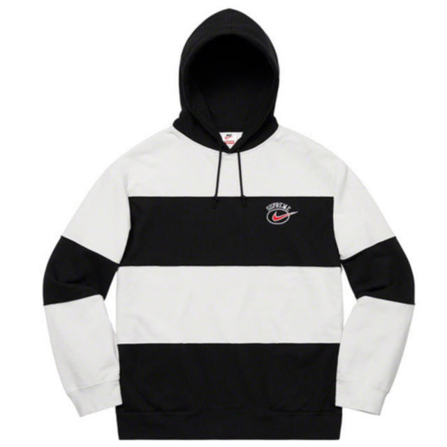 (S)Supreme Nike Stripe Hooded Sweatshirt