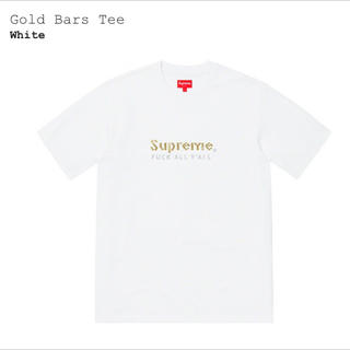 シュプリーム(Supreme)のSupreme Gold Bars Tee  S(Tシャツ/カットソー(半袖/袖なし))