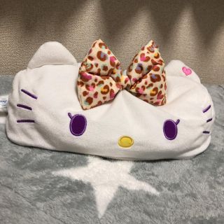 ハローキティ(ハローキティ)のティッシュケース キティちゃん(ティッシュボックス)