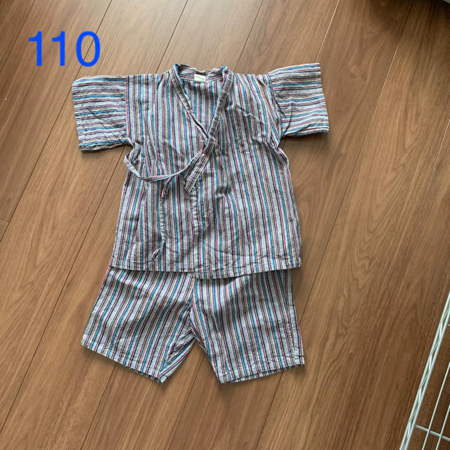 西松屋(ニシマツヤ)の甚平 110 キッズ/ベビー/マタニティのキッズ服男の子用(90cm~)(甚平/浴衣)の商品写真