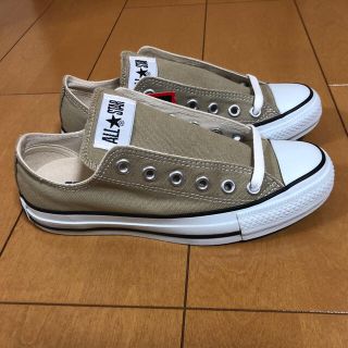 コンバース(CONVERSE)のコンバース ベージュ 23.5(スニーカー)