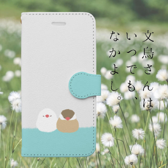 グッチ Iphone8 ケース Iphoneケース 手帳型 スマホケース ハンドメイド 文鳥 小鳥 かわいいの通販 By どうぶつハンドメイド屋さん ラクマ