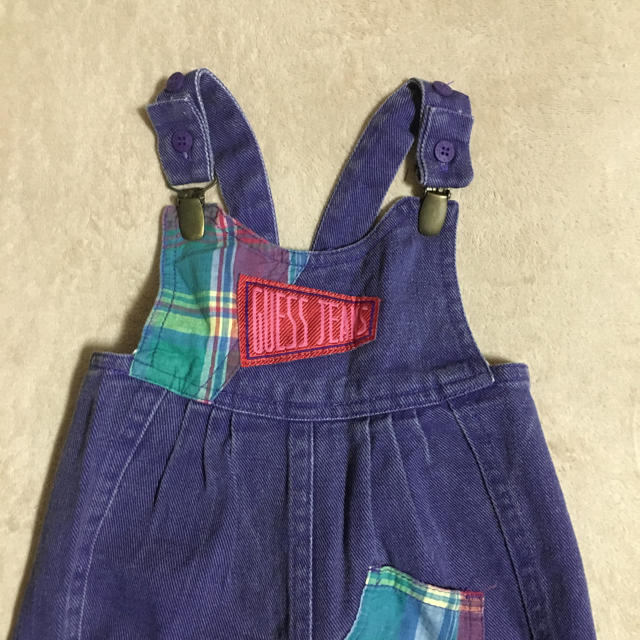 GUESS(ゲス)のmimi 様 専用 BABY GUESS JEANS 12M  オーバーオール  キッズ/ベビー/マタニティのベビー服(~85cm)(パンツ)の商品写真