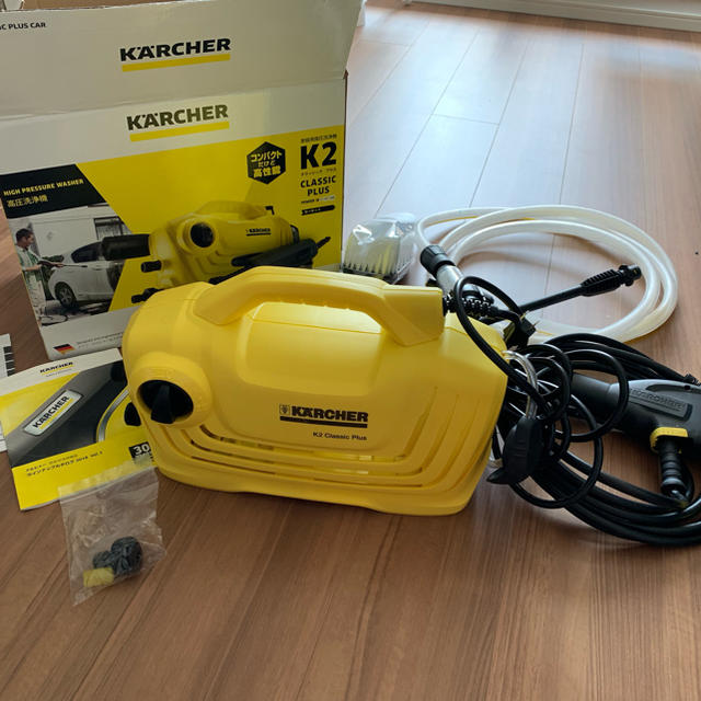 ケルヒャー K2 高圧洗浄機 サクションホース付き 【即出荷】 3300円