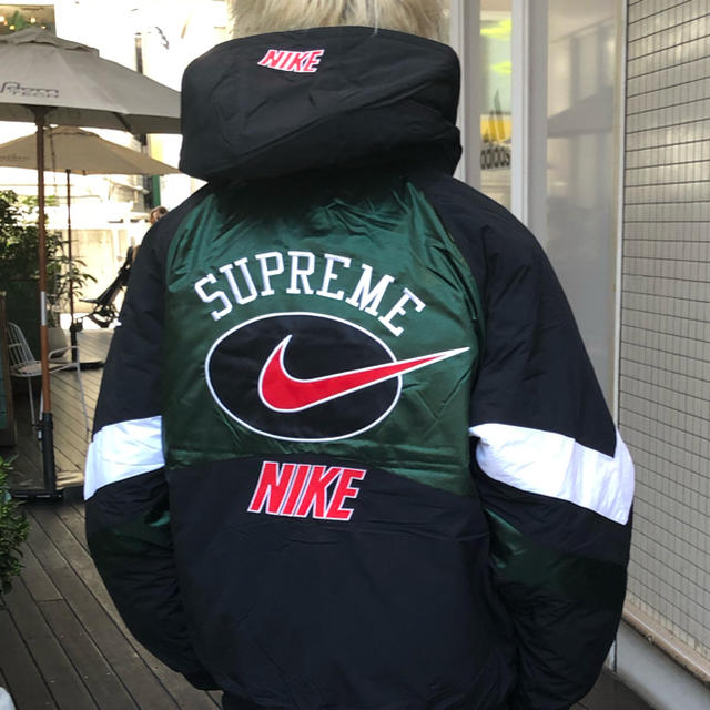 supreme nike hooded sport jacket