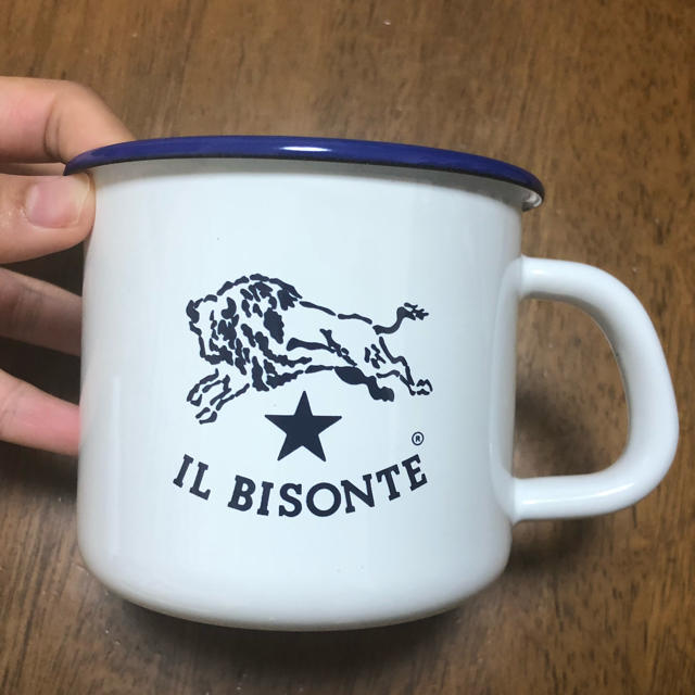 IL BISONTE(イルビゾンテ)のイルビゾンテ ホーローマグカップ インテリア/住まい/日用品のキッチン/食器(グラス/カップ)の商品写真