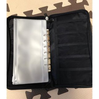 ムジルシリョウヒン(MUJI (無印良品))の無印パスポートケース 黒 美品(旅行用品)