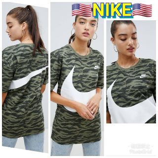 ナイキ(NIKE)のNIKE ナイキ　迷彩柄　ロゴ　Tシャツ　カモフラ　アメリカ　限定　ミリタリー　(Tシャツ(半袖/袖なし))