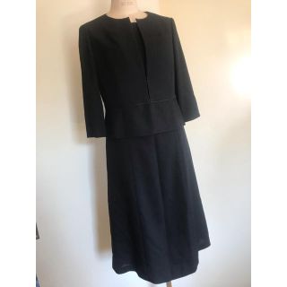 ランバン(LANVIN)の新品未使用ランバン価格15万円最高級フォーマルワンピース(礼服/喪服)